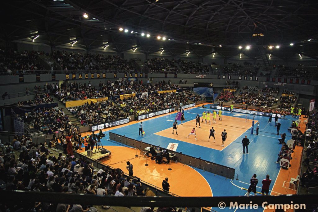gymnase joueurs volleyball spacers toulouse