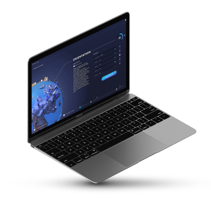 macbook écran allumé ombre